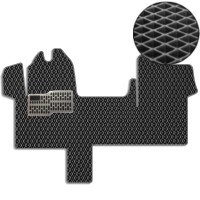 Коврики в салон EVA для Renault Master 3 2010-2019 с подпятником Черные 2 шт