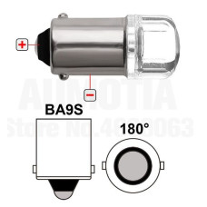 Светодиод 12V Т8 Красный SMD 3 2835 14511 +140Lm 4D Mini уп.10шт