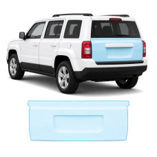 Антигравійна захисна бронеплівка за лекалами для Jeep Patriot MK facelift 2011-2017 - зона кришки багажника