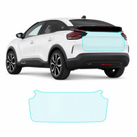 Антигравийная защитная бронепленка по лекалам для Citroen C4 / e-C4 III 2020- зона крышки багажника