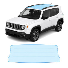 Антигравийная защитная бронепленка по лекалам для Jeep Renegade BU 2015-2018 - зона крыши