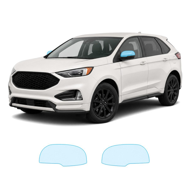 Антигравійна захисна бронеплівка за лекалами для Ford Edge (US) II facelift 2019-2024 - дзеркала