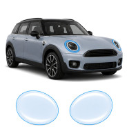 Антигравийная защитная бронепленка по лекалам для Mini Clubman F54 2015-2019 - оптика (фары и ПТФ)