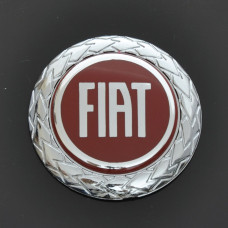 Емблема для Fiat D75 з колоском пластикова скотч Червона