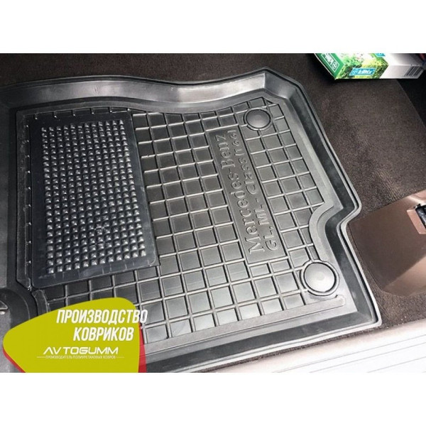 Автомобільні килимки в салон Mercedes GL (X166) 12-/GLS 14- (7 місць) (Avto-Gumm)
