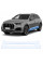 Антигравийная защитная бронепленка по лекалам для Audi Q7 4M facelift 2020-2024 - нижняя зона кузова пороги