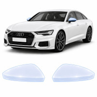 Антигравийная защитная бронепленка по лекалам для Audi A6 C8 facelift 2023-2025 - зеркала