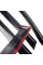 Дефлектори вікон вітровики Chevrolet Aveo T200 2002-2011 Хечбек Скотч 3M Voron Glass