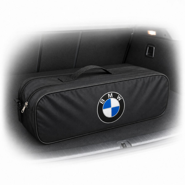 Сумка органайзер техдопомоги BMW 53х19х13 см 2 відділення Чорна