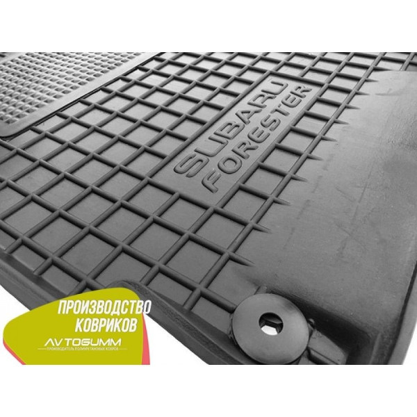 Водійський коврик в салон Subaru Forester 2 2002-2008 (Avto-Gumm)