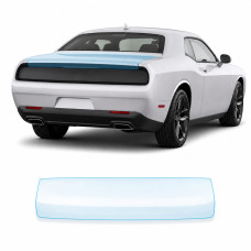 Антигравійна захисна бронеплівка за лекалами для Dodge Challenger LC facelift 2015-2023 - зона кришки багажника