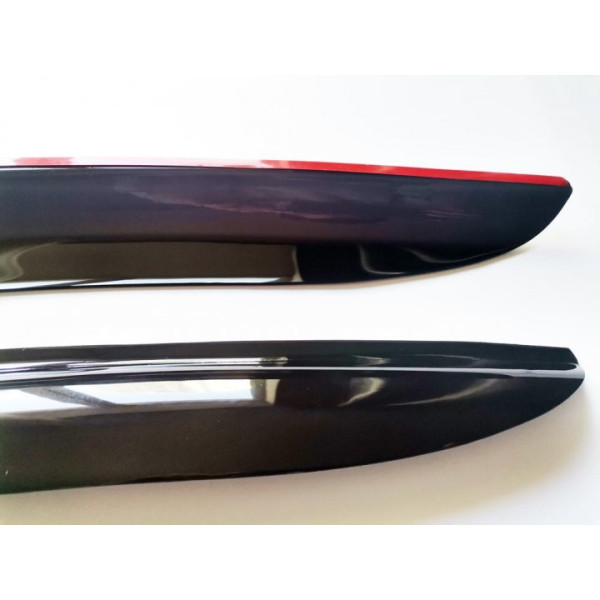 Дефлекторы окон ветровики для Peugeot Partner I 1996-2008 Скотч 3M 2 шт Voron Glass