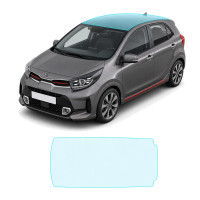 Антигравийная защитная бронепленка по лекалам для Kia Picanto JA facelift 2020- зона крыши