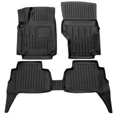Комплект 3D ковриков в салон Volkswagen Amarok (2010-2022)