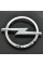 Емблема для Opel 126 x 114 мм пластикова Xром 1 лялька (Astra II перед)