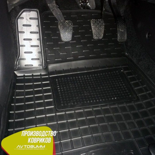 Передні килимки в автомобіль Ford Fiesta 2008- (Avto-Gumm)