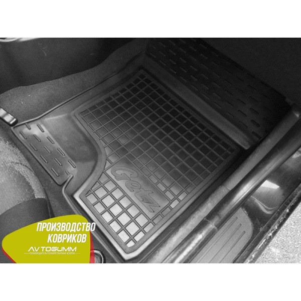 Автомобильные коврики для Hyundai Getz 2002- (Avto-Gumm)