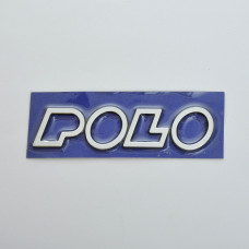 Эмблема надпись Polo старая скотч 150 x 35 мм 1991-1997 (5657)