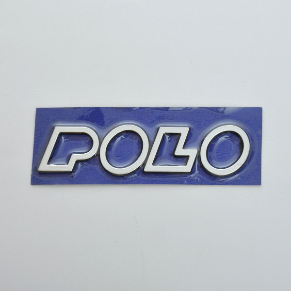 Эмблема надпись Polo старая скотч 150 x 35 мм 1991-1997 (5657)
