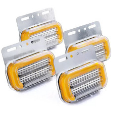 Габаритный огонь LED для грузовика 12/24В 110х40 см Функция поворота / Подсветка номера Желтый 4 шт