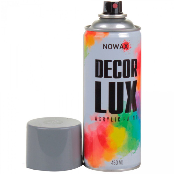 Акриловая краска Nowax Спрей 450 мл Темно-серая (deep grey/ral7031)