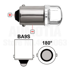 Светодиод 12V Т8 Зеленый SMD 3 2835 14513 +140Lm 4D Mini уп.10шт