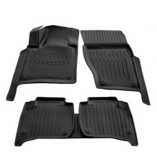 Автомобільні 3D килимки в салон Volkswagen Touareg II (7P) 2010-2018 Високий борт