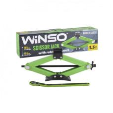 Домкрат механічний ромбоподібний з тріскачкою Winso 1.5 т (121520)