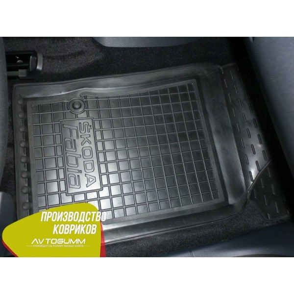 Автомобільні килимки в салон Skoda Fabia 3 2015- (Avto-Gumm)