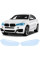 Антигравійна захисна бронеплівка за лекалами для BMW X6 F16 2014-2019 - оптика (фари та ПТФ)