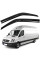 Дефлектори вікон ветровики Mercedes Sprinter W906 2006-2015 По Двері Скотч 3M SunPlex (SP-S-42-6)