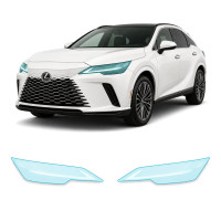 Антигравійна захисна бронеплівка за лекалами для Lexus RX V 2022- оптика (фари та ПТФ)