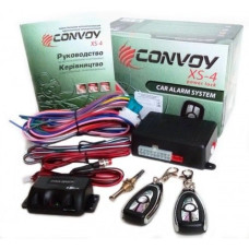 Автосигнализация Convoy XS- 4 / одностороняя с силовым выходом без сирены / турботаймер