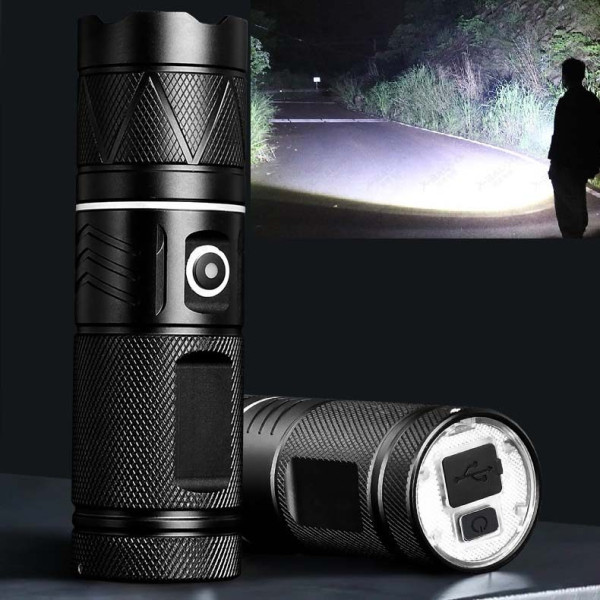 LED Ліхтарик X-Balong 50W 15 см PowerBank Повербанк (BL-G87-GT30)