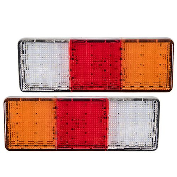 LED Задній ліхтар квадратний 75LED 10-30V 265 x92 мм 2 шт (BL-64975)