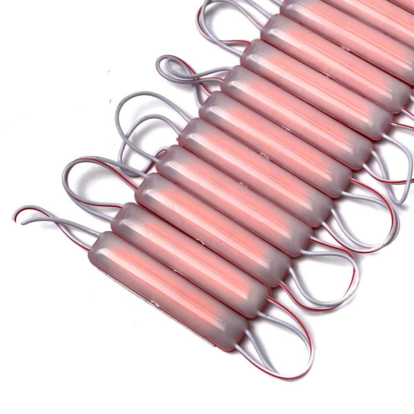 Світлодіодний модуль 12V COB (80141) 7,5х1,5 мм Червоне світло 1 шт