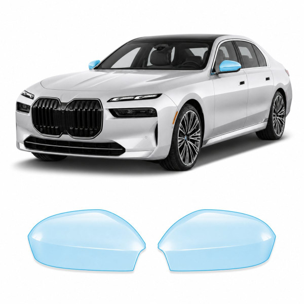 Антигравийная защитная бронепленка по лекалам для BMW 7 Series G70 2022- зеркала