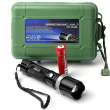 Ліхтар ручний світлодіодний POLICE Wimpex 220V / 12V Zoom Box (8628-WX-T)