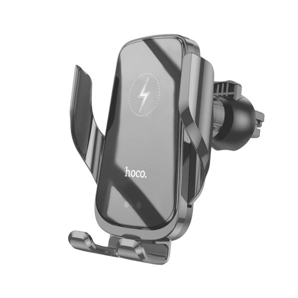 Автотримач із бездротовою зарядкою HOCO CA202 Акумулятор 90 mAh для повітроводу