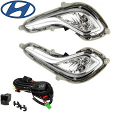 Протитуманні фари для Hyundai Accent Solaris 2010-2015 12V 27W (HY-485W)
