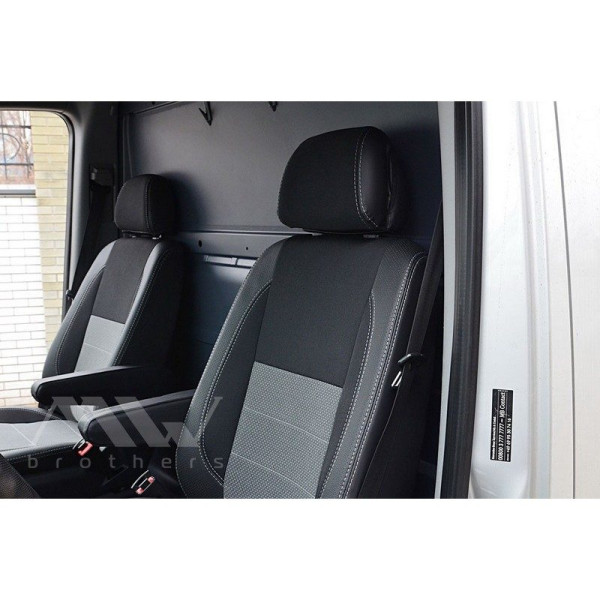Авточохли MW Brothers для Mercedes Sprinter ( 1+2 ) c 2006-2017 (Серія Premium)