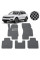 Килимки в салон EVA для Volkswagen Tiguan II USA Allspace 2015- з підп'ятником Сірі 5 шт