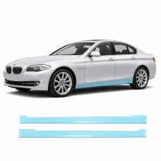 Антигравійна захисна бронеплівка за лекалами для BMW 5 Series F10 2010-2013 - нижня зона кузова та пороги