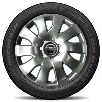 Ковпак колеса з емблемою Renault Opel Nissan SKS425 R16 сірий з логотипом на вибір 4 шт