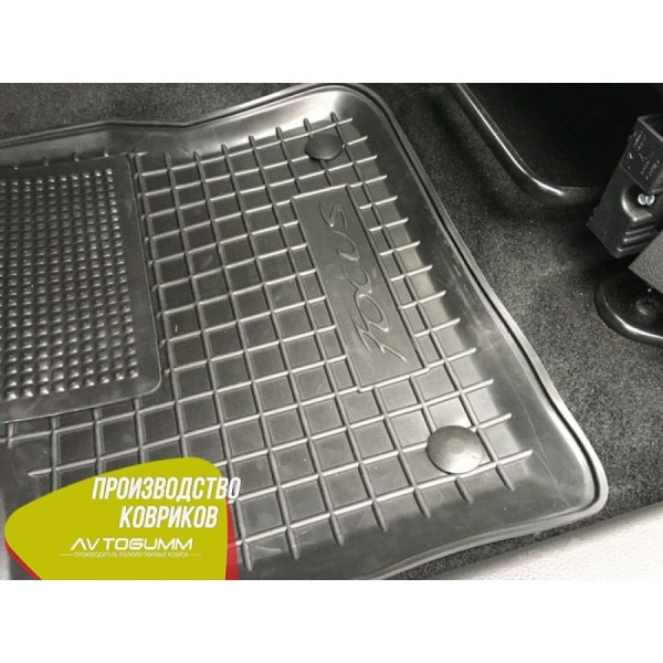 Водительский коврик в салон Ford Focus 3 2011- (Avto-Gumm)