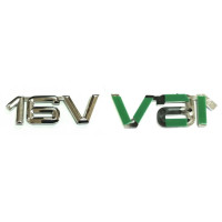 Емблема напис 16 V на багажник 55 x 17 мм