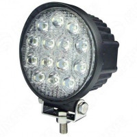 Дополнительная LED фара 42W (3W*14) 10-30V Ø 138x76 mm Дальний (27-42W) 1 шт (2586)