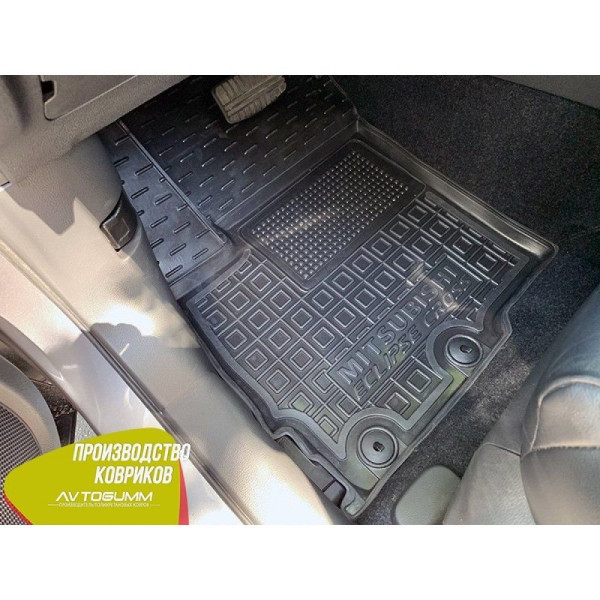 Передние коврики в автомобиль Mitsubishi Eclipse Cross 2017- (Avto-Gumm)