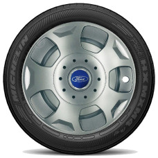 Ковпак колеса з емблемою Ford SKS404 R16 сірий з логотипом на вибір 4 шт