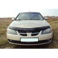 Дефлектор капота мухобойка Nissan Almera (N16) 2000-2006